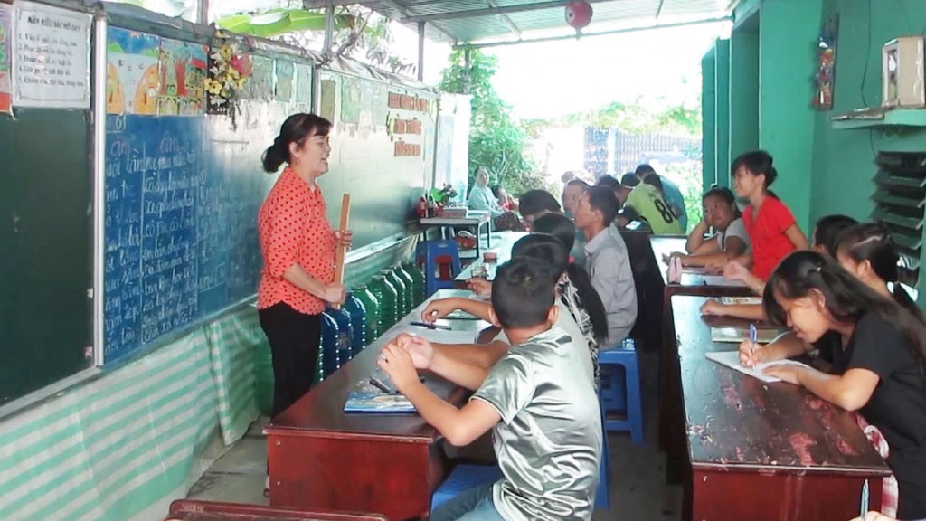 Lớp học đặc biệt của cô giáo Nguyễn Thị Huỳnh Nga