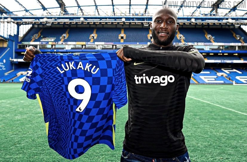Lukaku sẽ mang áo số 9 tại Chelsea
