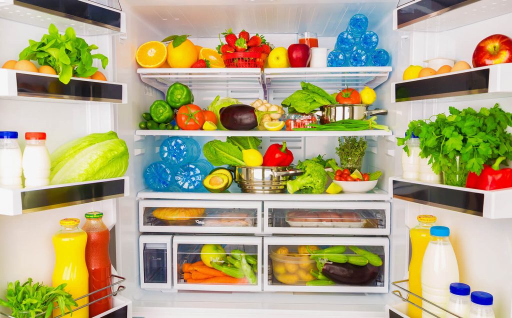 Thực phẩm bảo quản trong tủ lạnh
